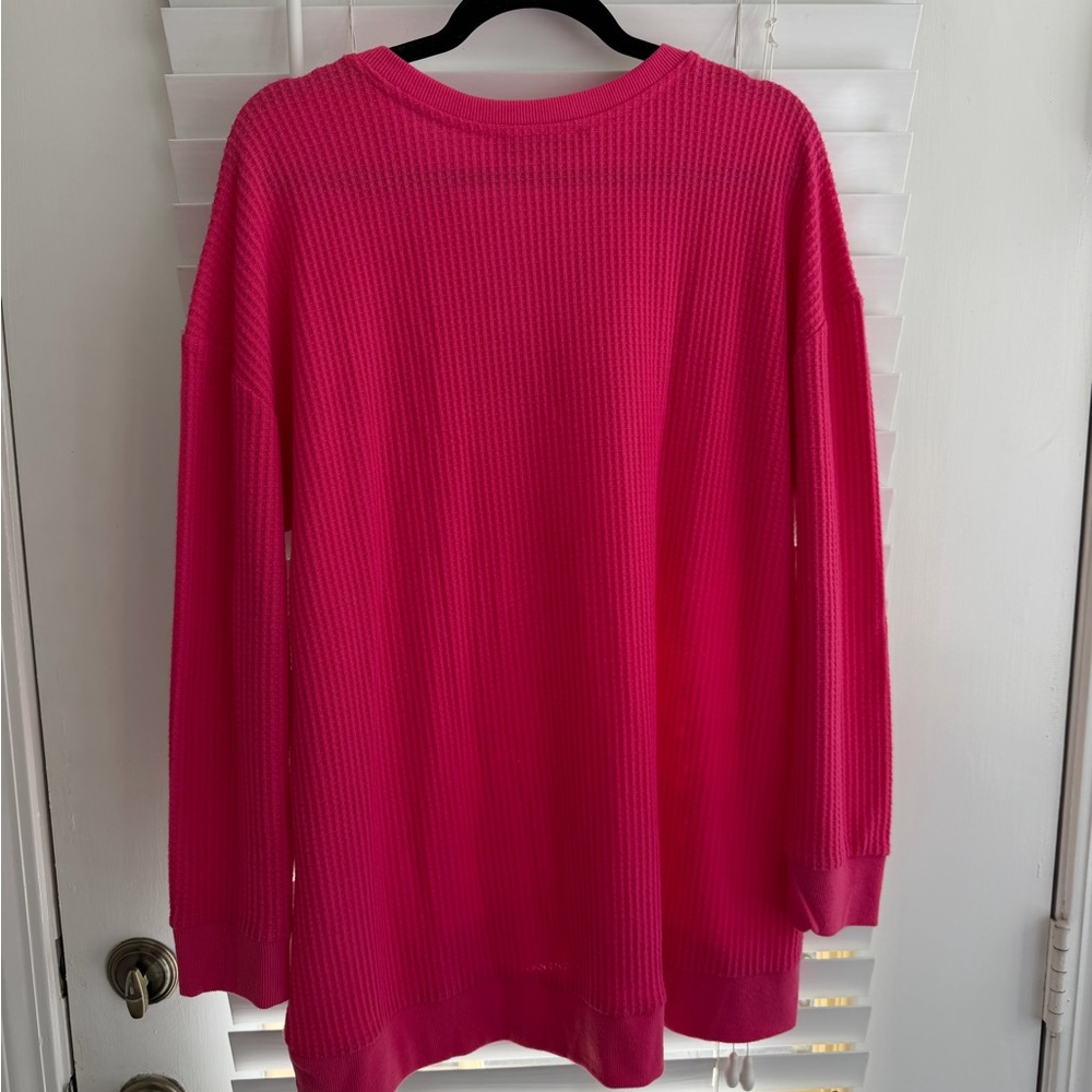 LOFT Waffle Knit Sweater - Picture 2 of 3